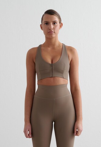 Aim'n Bustier Voedingsbh in Bruin: voorkant