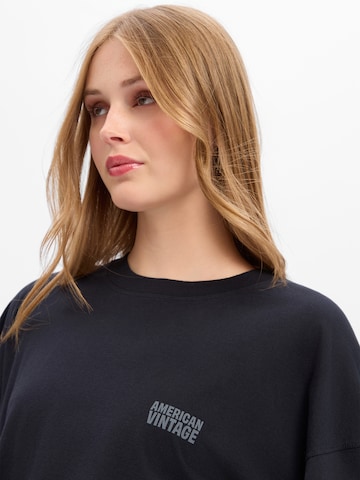 T-shirt 'Gixy' AMERICAN VINTAGE en noir