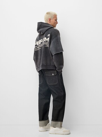 Bershka Sweatshirt in Grau