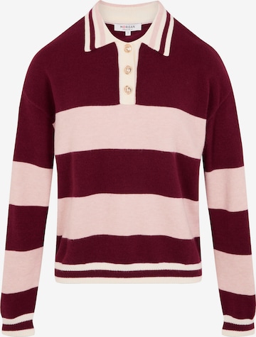 Pullover 'MRUBY' di Morgan in rosso: frontale