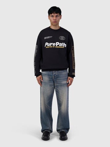 Sweat-shirt Pure Path en noir