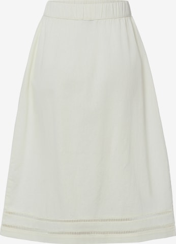 Jupe Marie Lund en blanc : devant