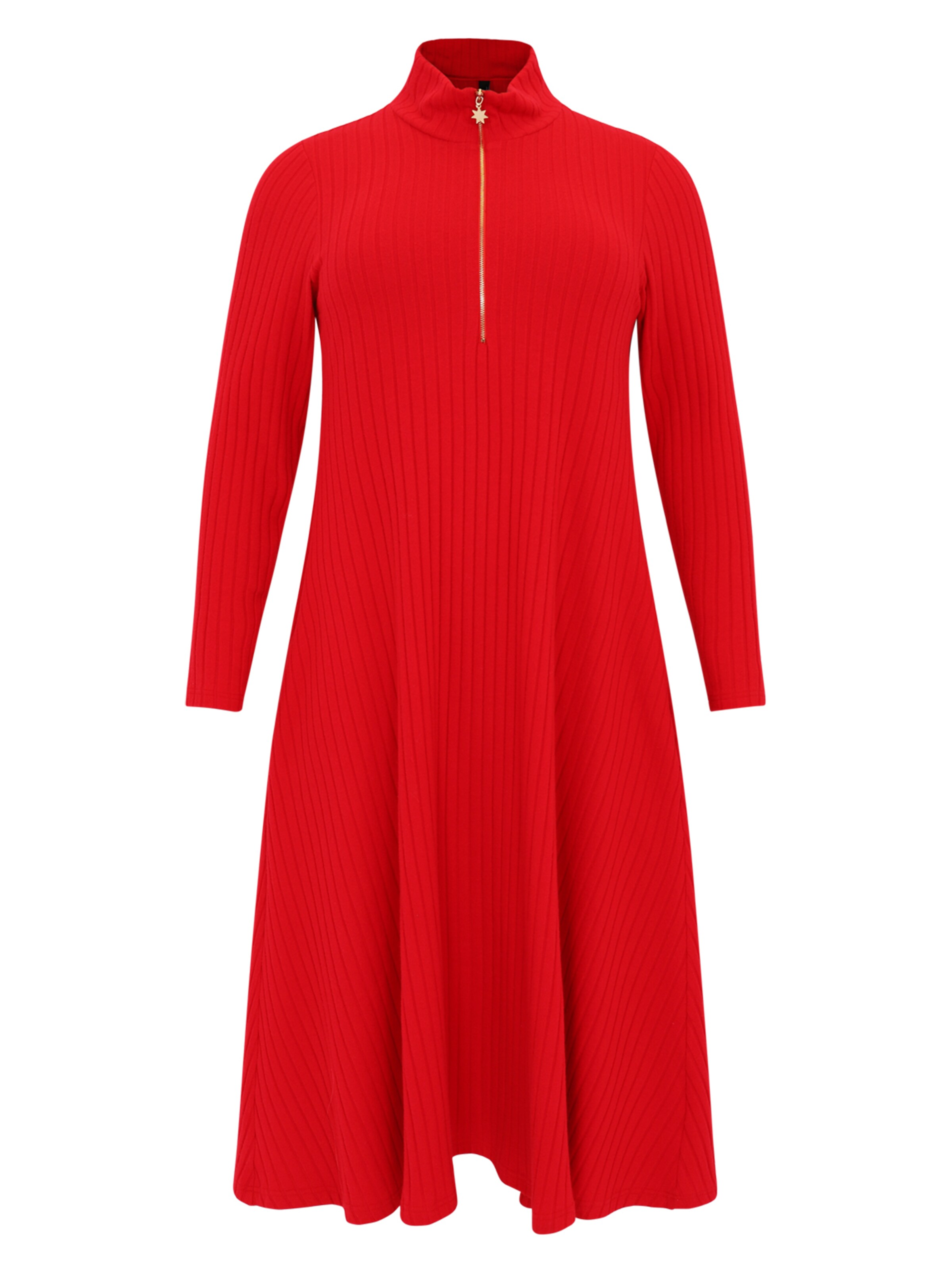 YOEK Kleid in Rot: Vorderseite