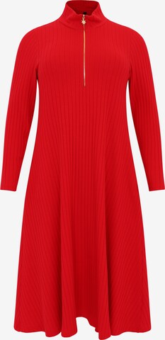 Yoek Dress in Red: front