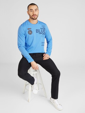 CAMP DAVID Shirt in Blauw