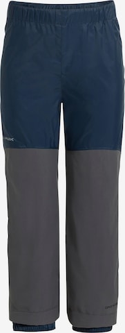 VAUDE Tapered Outdoor Pants 'Escape VI' in Blue: front