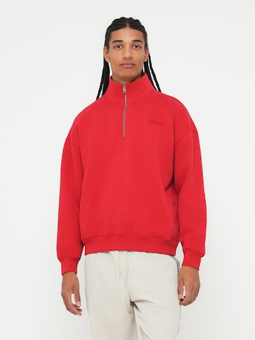 HOLLISTER - Sweatshirt em vermelho: frente