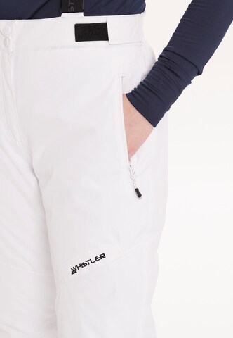 Regular Pantalon de sport 'Fairfax' Whistler en blanc