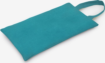 YOGISTAR.COM Pillow in Blue: front