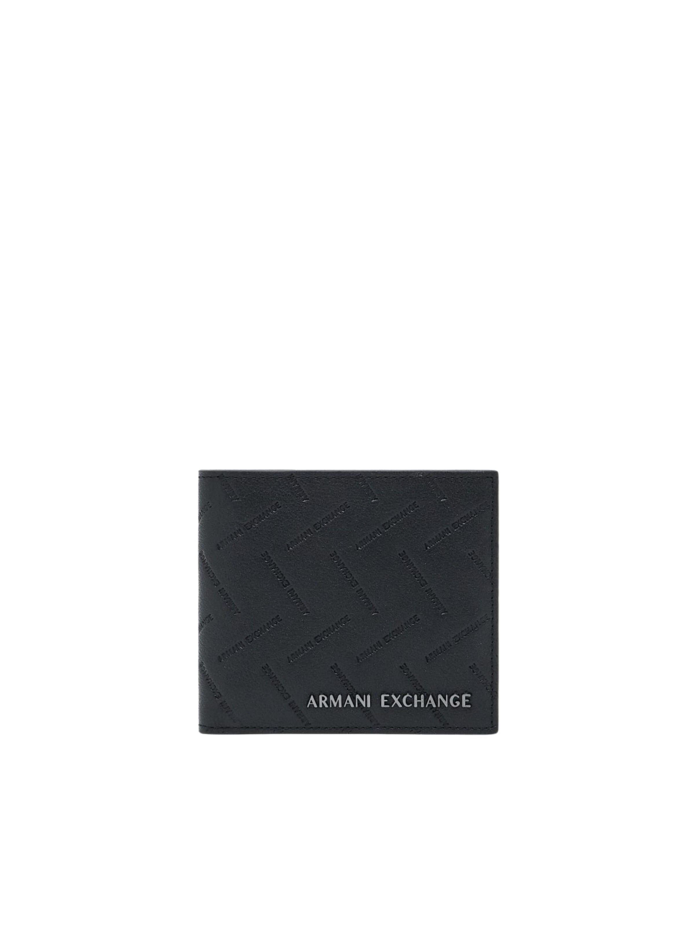 Portamonete 'XM000167 AF27287' di ARMANI EXCHANGE in nero: frontale