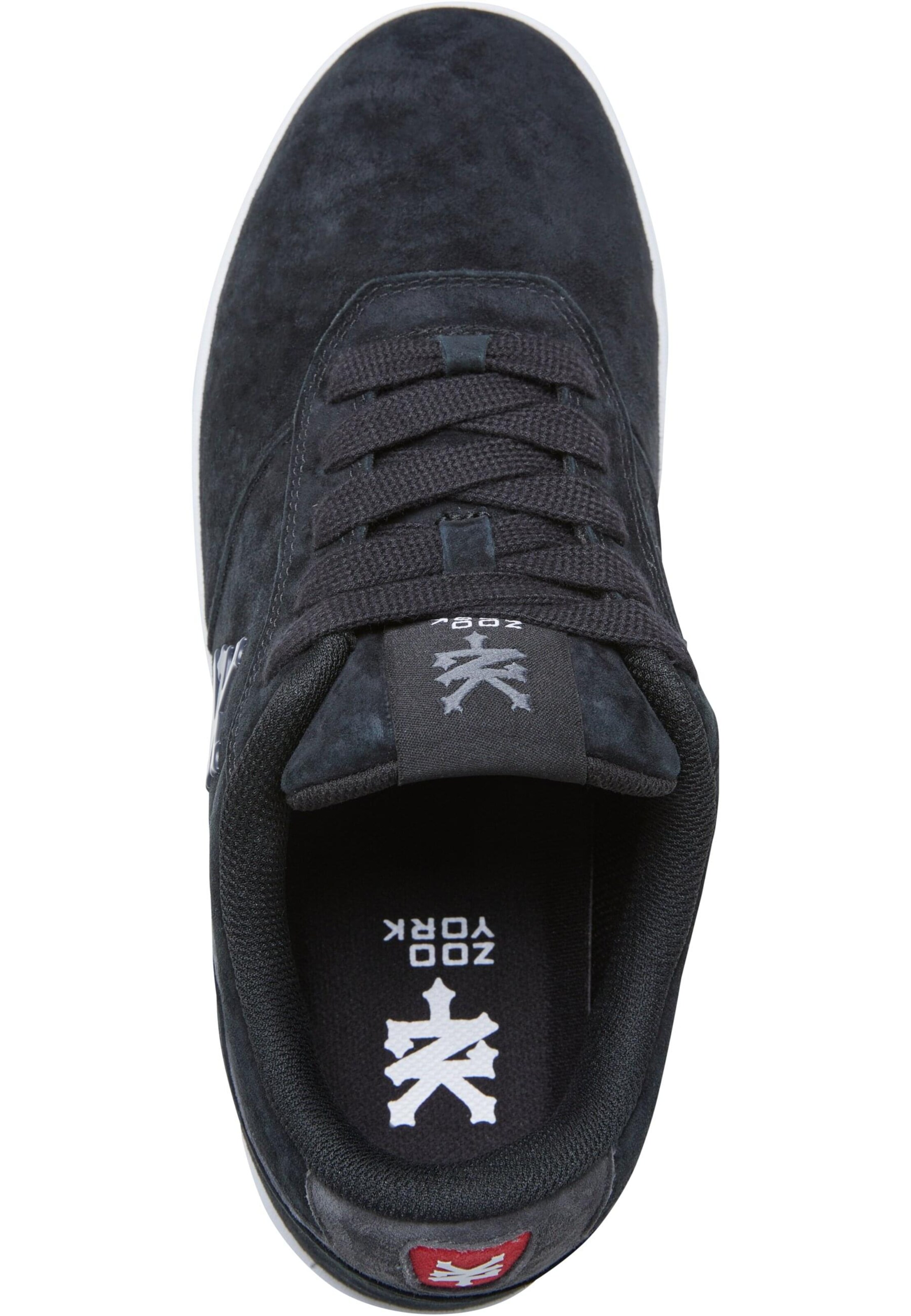 ZOO YORK Nizke superge 'Courthouse' | črna barva