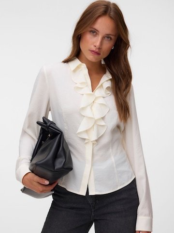 Camicia da donna di VERO MODA in bianco: frontale
