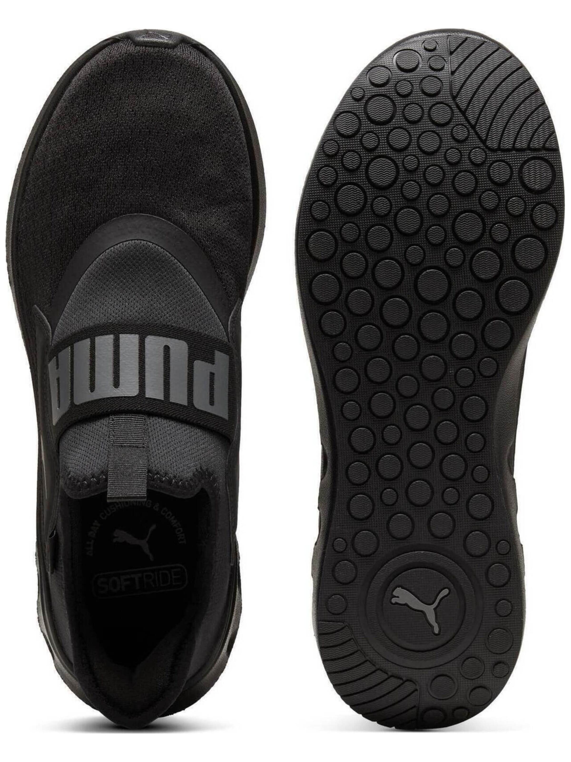 PUMA - Zapatillas sin cordones 'Softride Carson Sliptech II' en negro