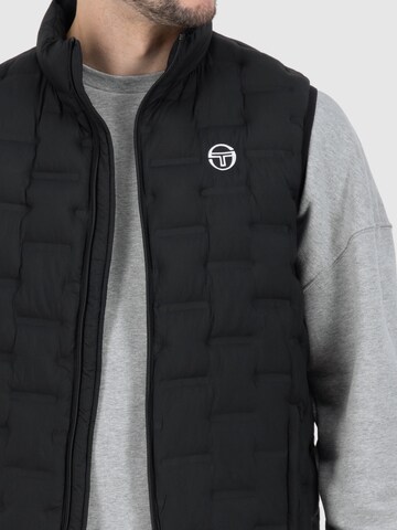 Sergio Tacchini Weste 'Abelia' in Schwarz