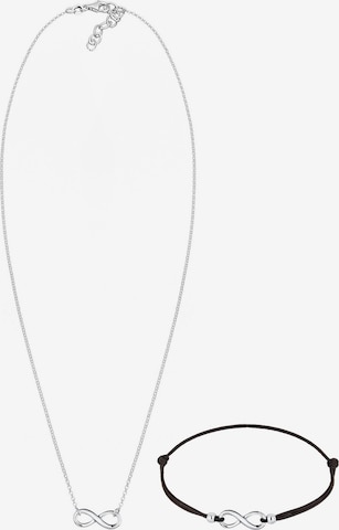 Parure de bijoux 'Infinity' ELLI en argent : devant