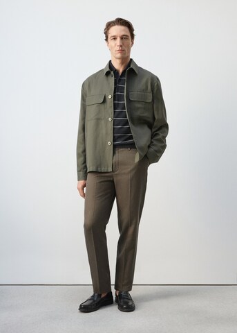 MANGO MAN Between-Season Jacket 'Armando' in Green