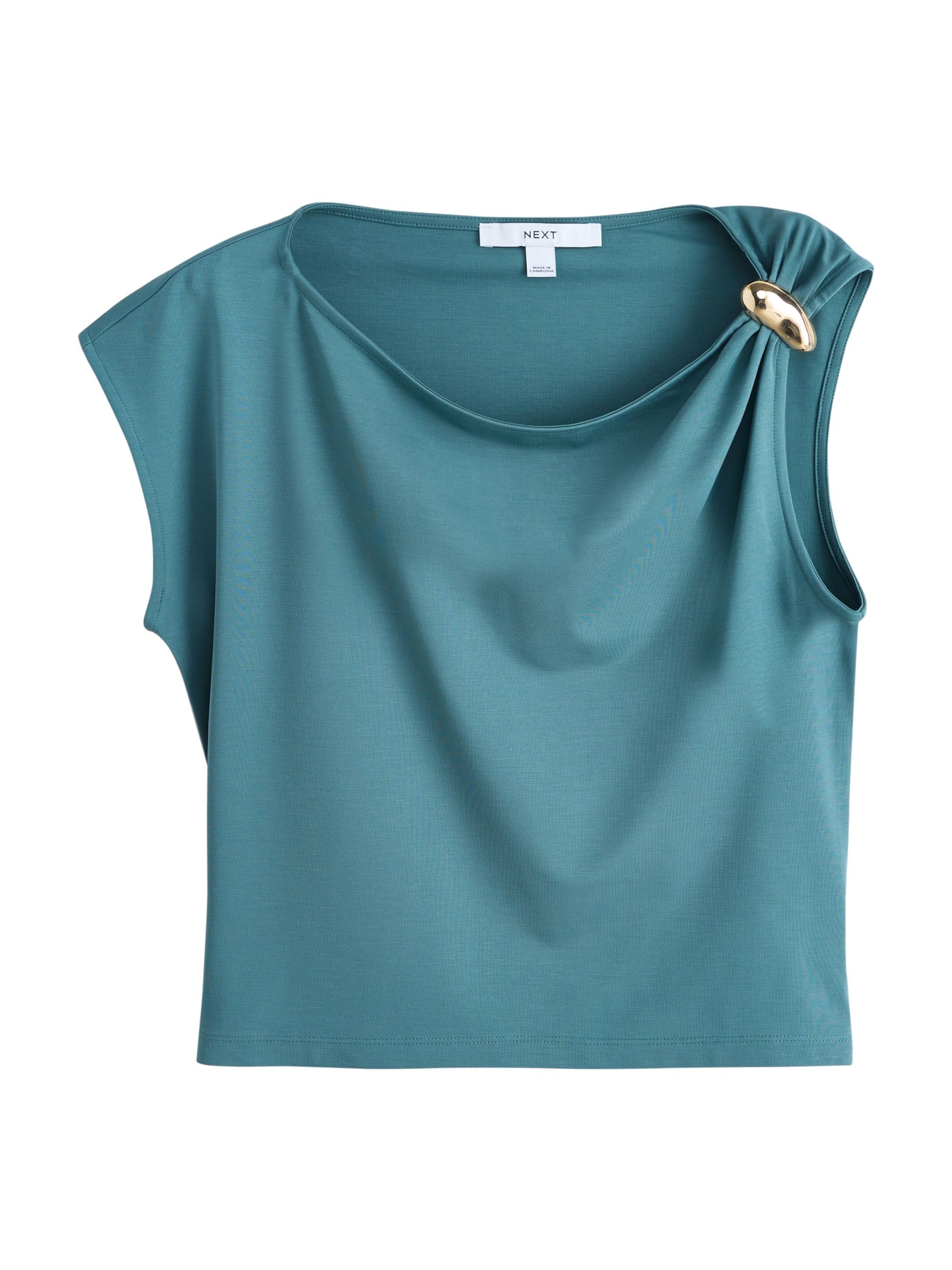 Next Bluse i blå: forside