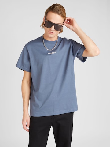 G-Star RAW Shirt in Blauw: voorkant