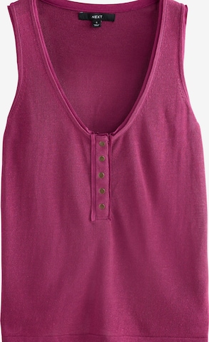 Tops en tricot Next en violet : devant