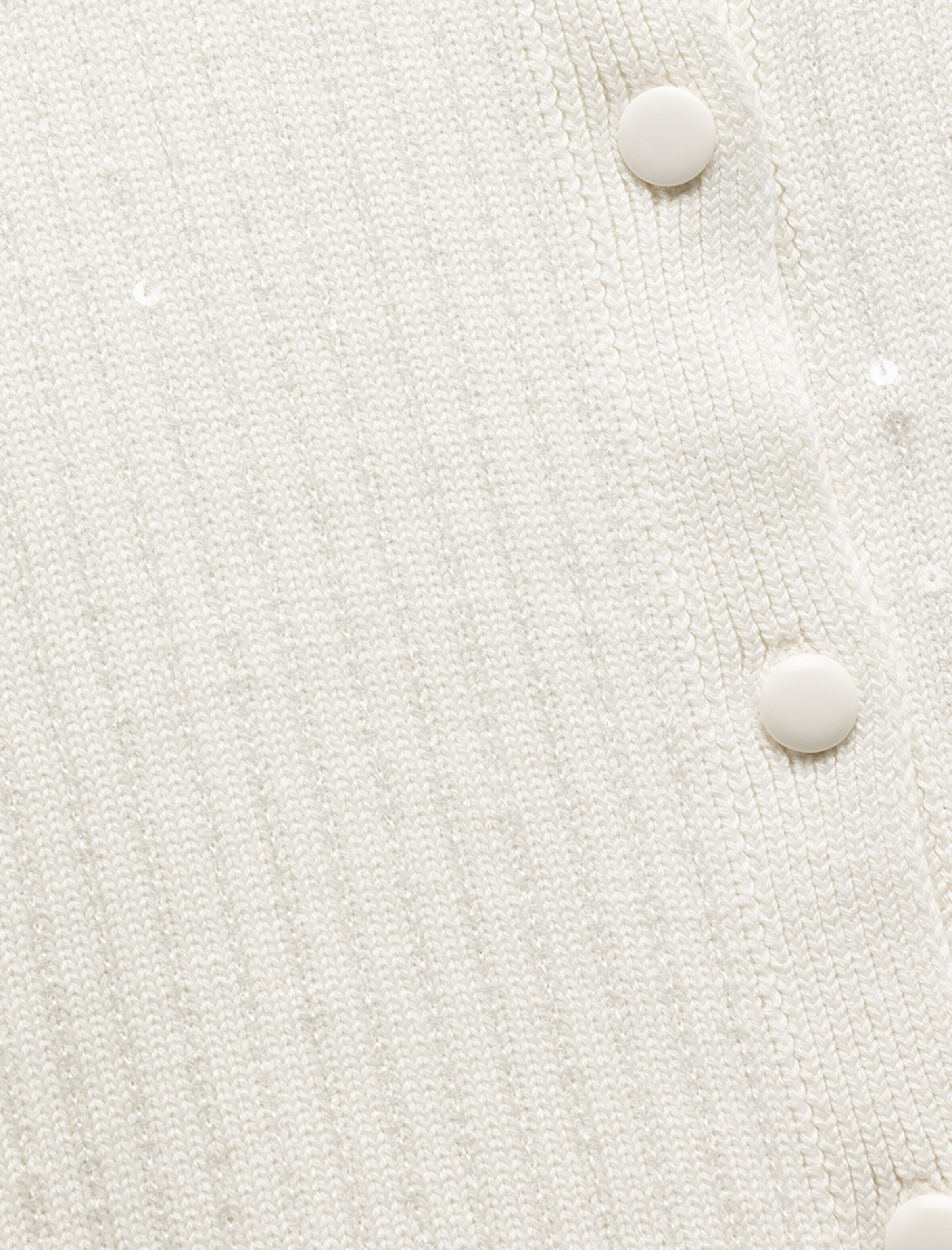 Koton Knit Cardigan in White