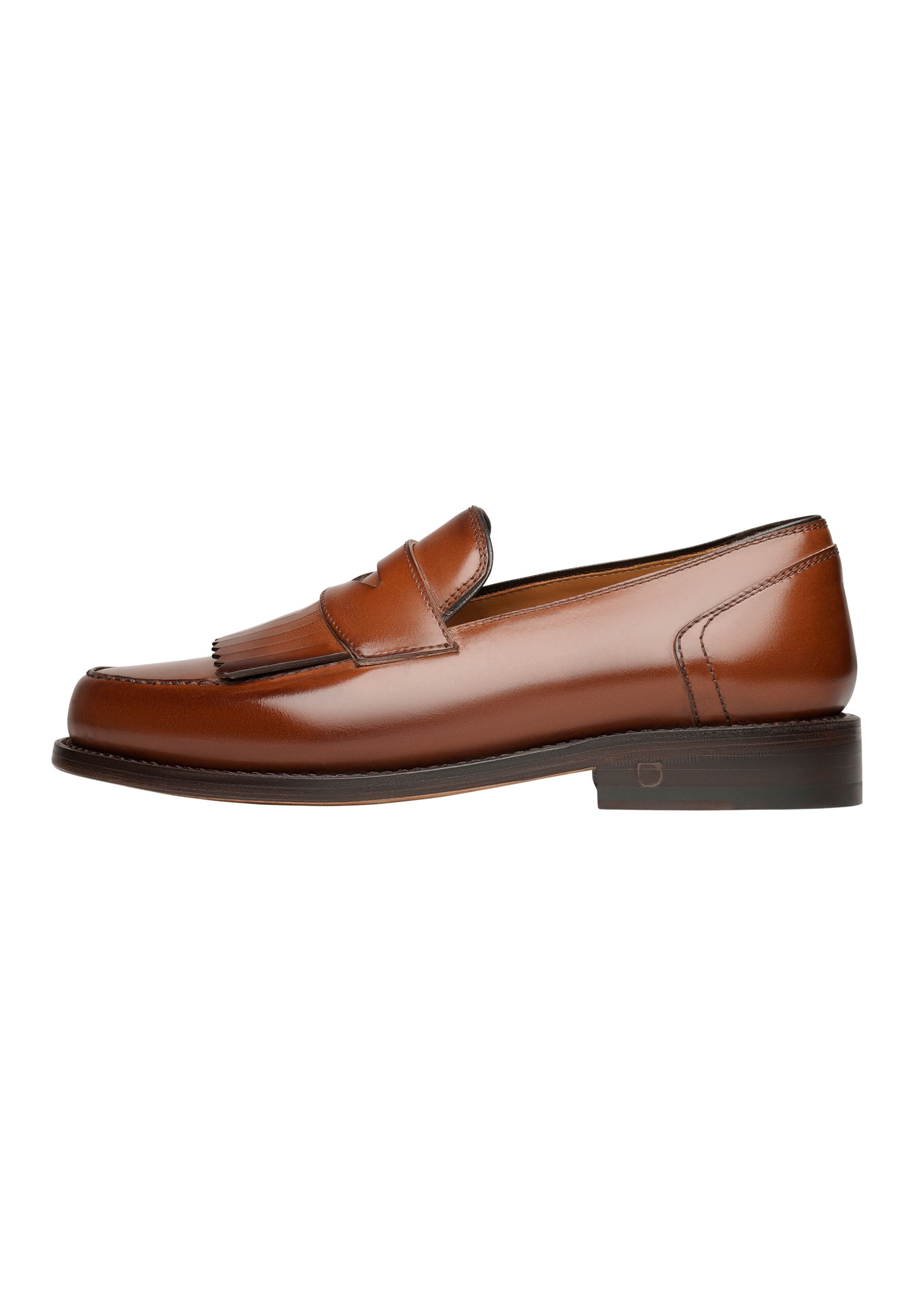 Henry Stevens Classic Flats 'Amelia FL' in Brown