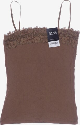 zero Top & Shirt in XS in Brown: front