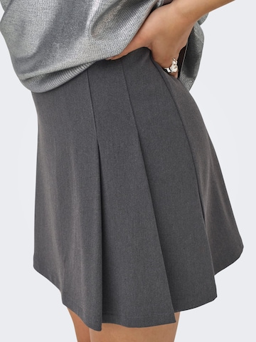 ONLY Skirt 'Sulajma' in Grey