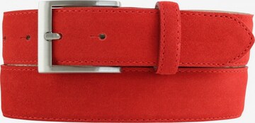 BELTINGER Gürtel 'Bellunoi' in Rot: Vorderseite