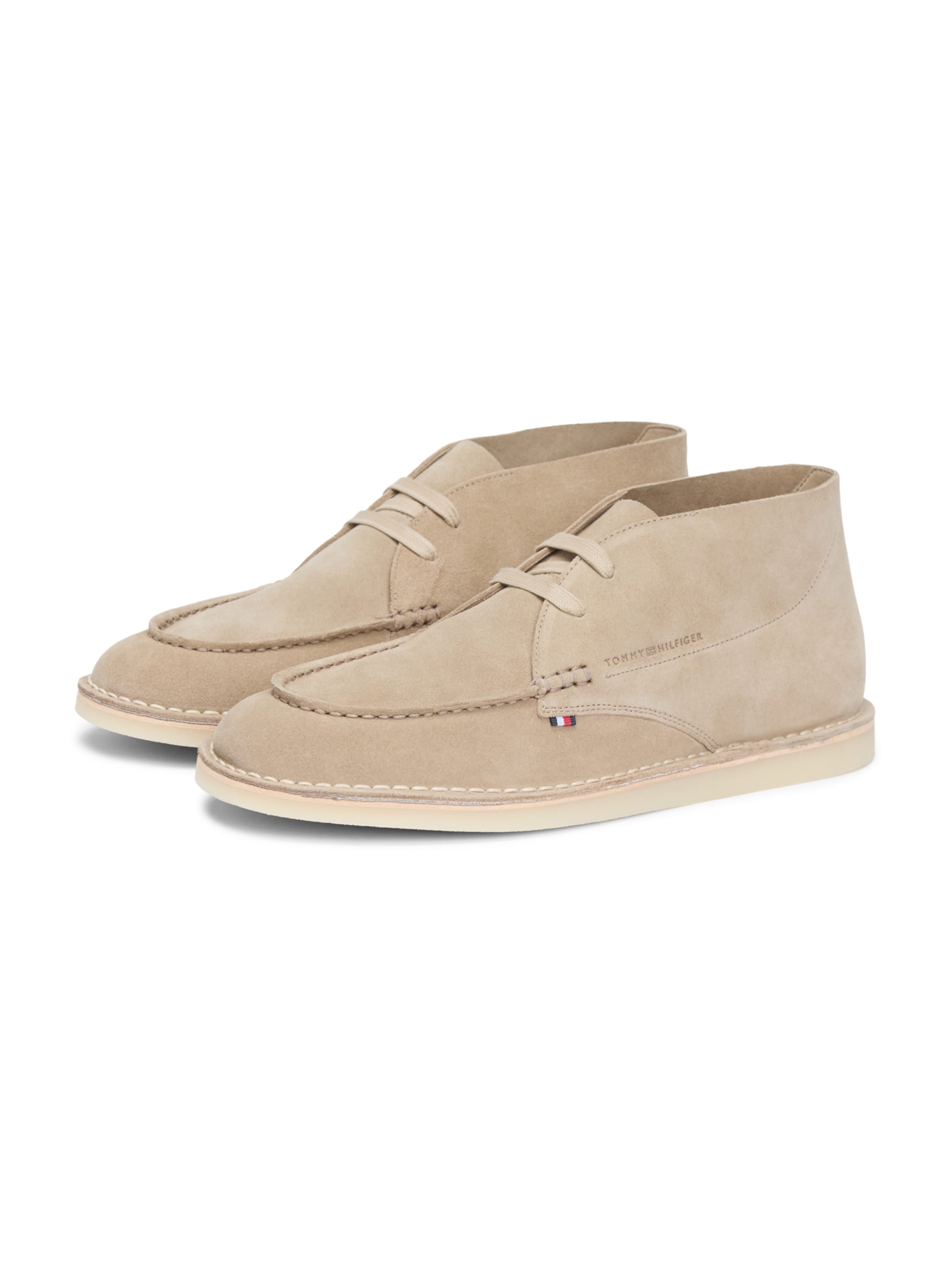 Bottes à lacets TOMMY HILFIGER en beige