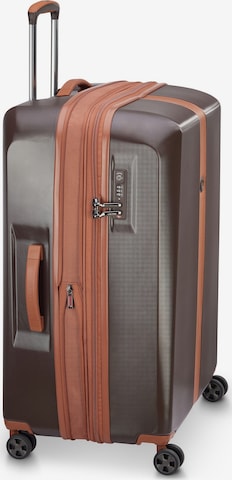 Delsey Paris Suitcase Set 'Promenade Hard 2.0' in Brown
