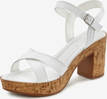 LASCANA Sandal in White: front