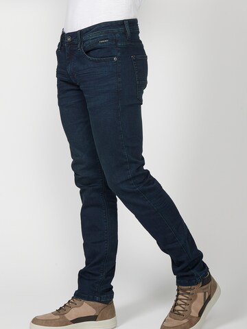 KOROSHI Slimfit Jeans in Blau