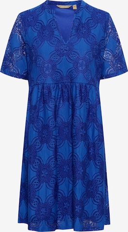 Robe CULTURE en bleu : devant