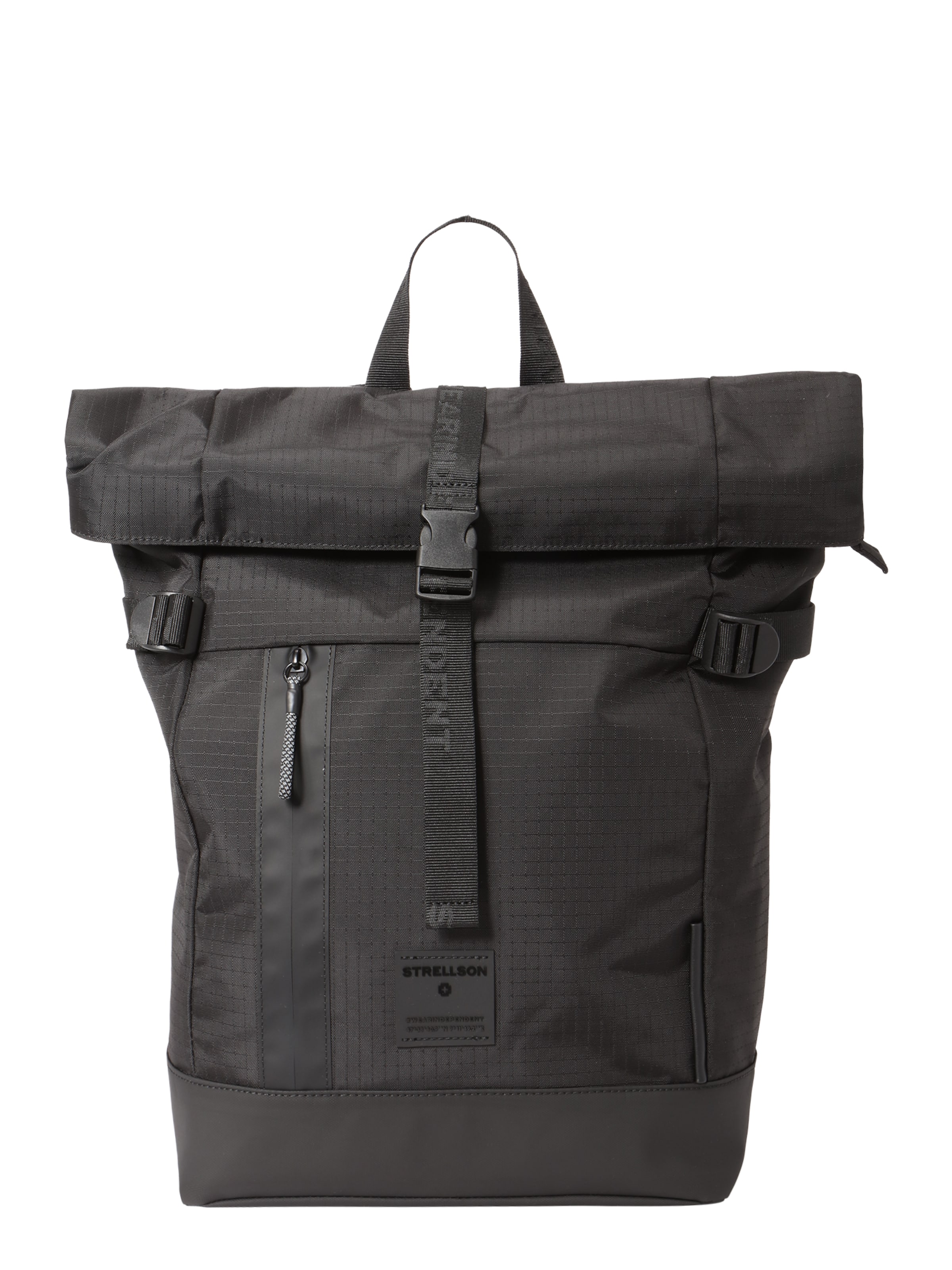 STRELLSON Раница &#x27;Northwood Eddie&#x27; в черно: отпред