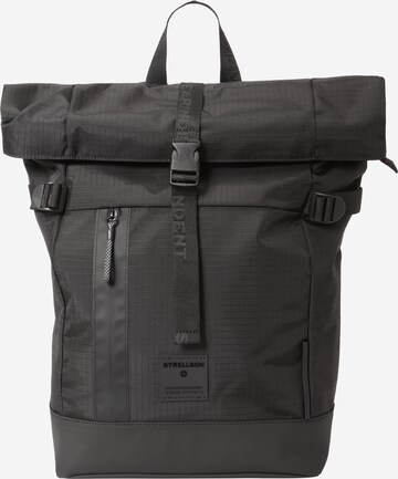 STRELLSON Rucksack 'Northwood Eddie' in Schwarz: predná strana