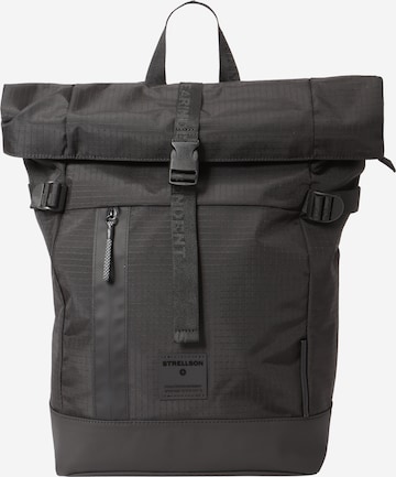 STRELLSON - Mochila 'Northwood Eddie' em preto: frente