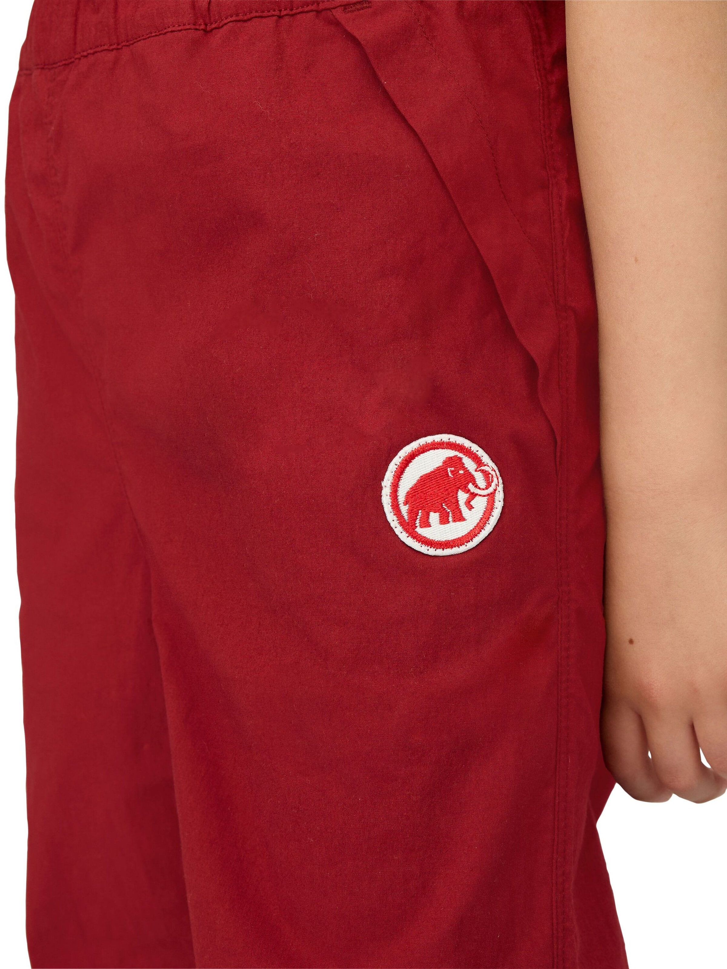 MAMMUT Tapered Outdoor Pants in Red