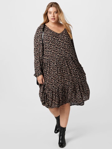 Robe 'Alia' KAFFE CURVE en noir