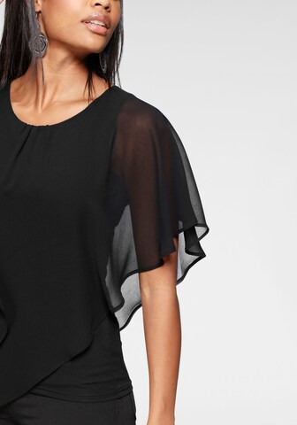 LAURA SCOTT Blouse in Black