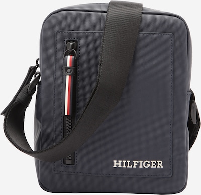 TOMMY HILFIGER Skuldertaske i marin / rød / sort / hvid, Produktvisning