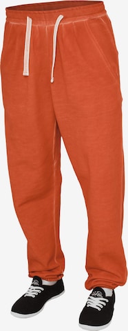 Urban Classics Loosefit Hose in Orange: Vorderseite