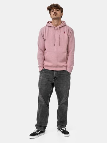 Mikon Sweatshirt 'Herz' in Pink