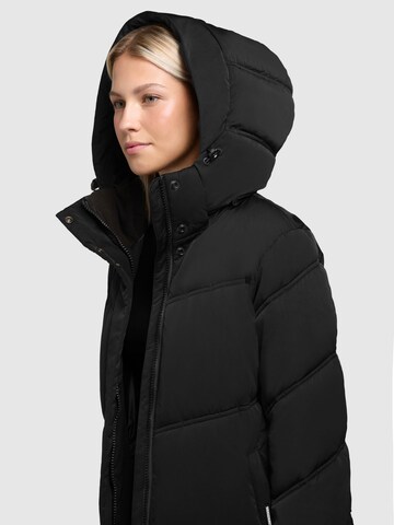 khujo Wintermantel 'Ainu2' in Zwart