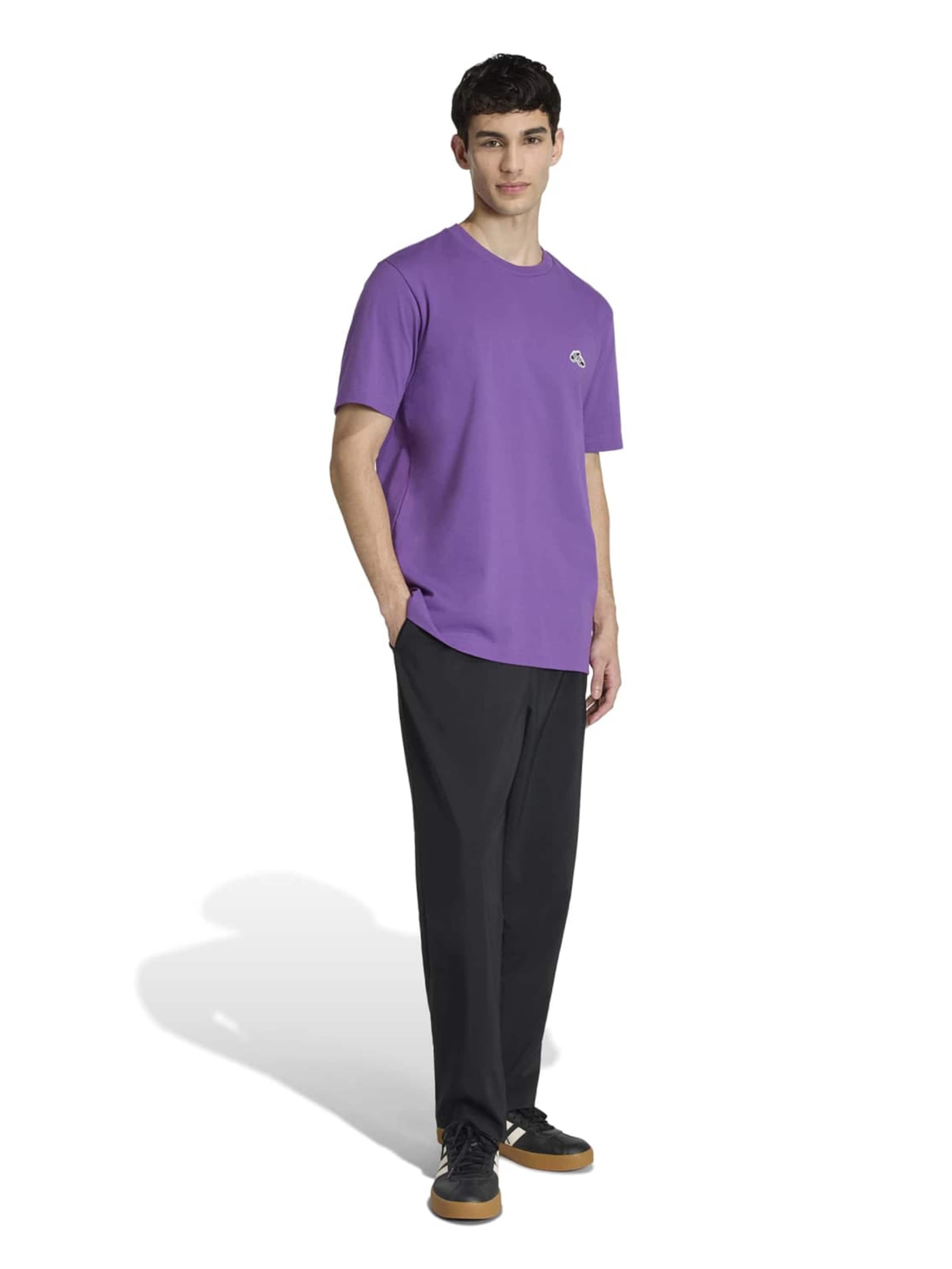 ADIDAS SPORTSWEAR - Camisa funcionais 'SLIDE' em roxo