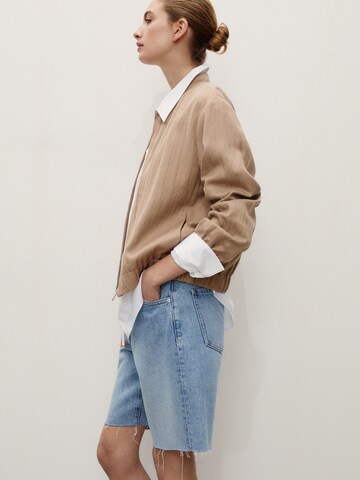 MANGO Loose fit Jeans 'ANNE' in Blue