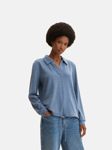 TOM TAILOR Sweatshirt in Blau