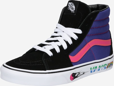 VANS Hög sneaker i blå / rosa / svart, Produktvy