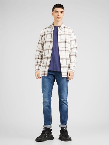 JACK & JONES Regular fit Overhemd 'COZY' in Wit