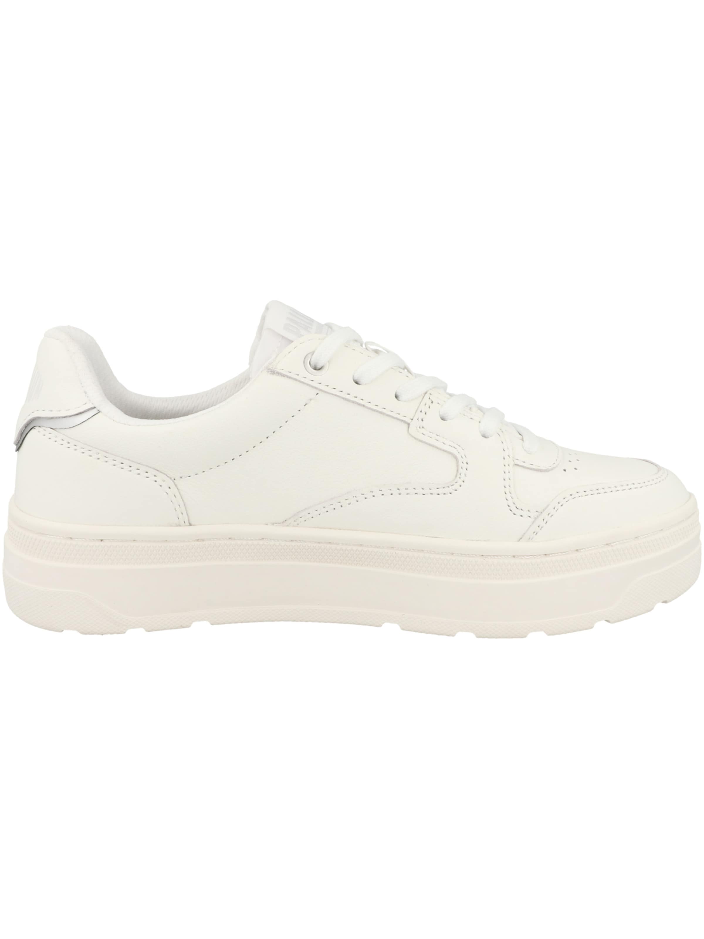 Sneaker bassa 'Pallasphalt Lo Lth' di Palladium in bianco