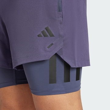 ADIDAS PERFORMANCE - Skinny Pantalón deportivo 'Power' en azul